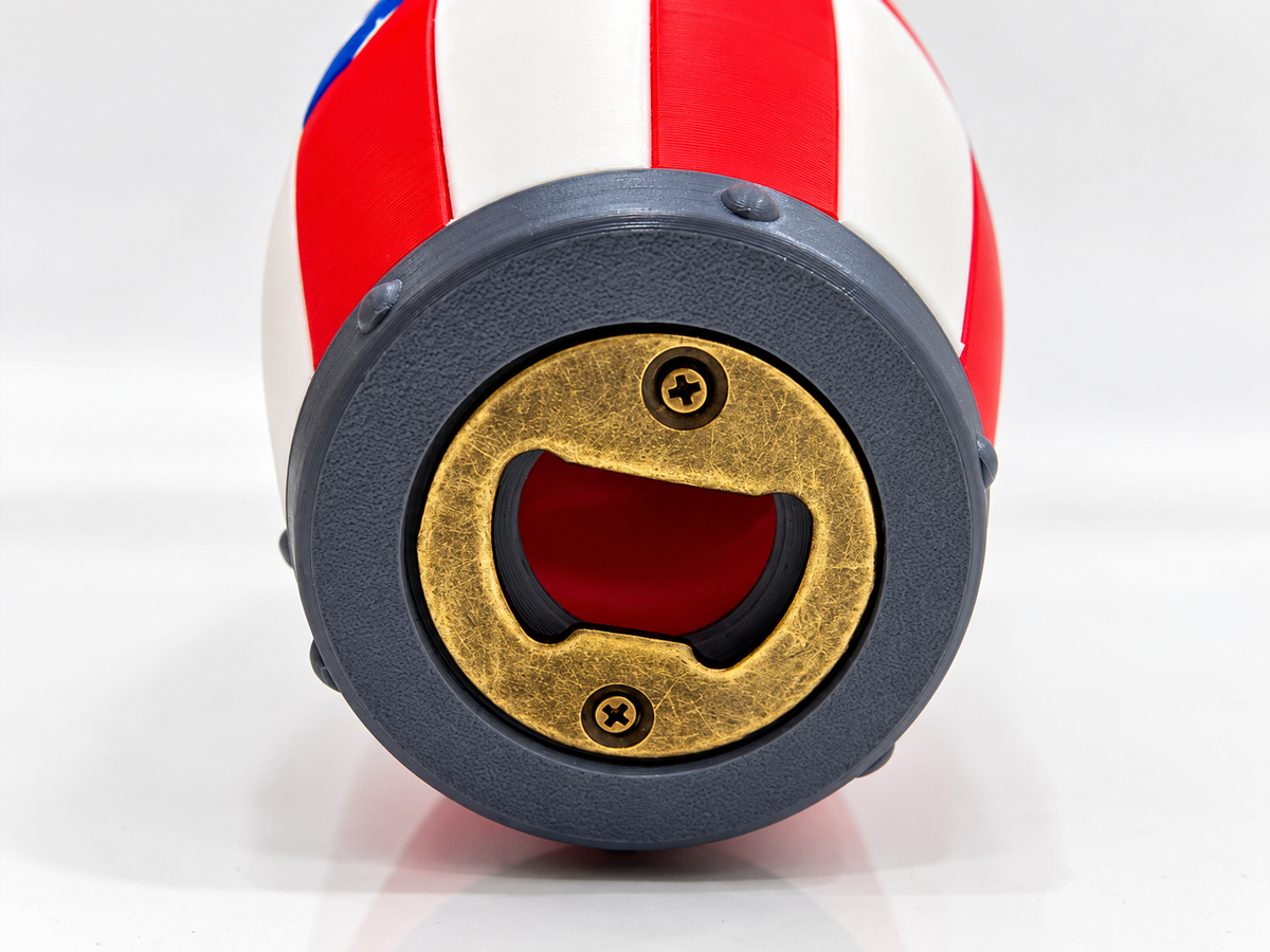 Conga Puerto Rico 3D – Porta Bebidas con Abridor 🇵🇷