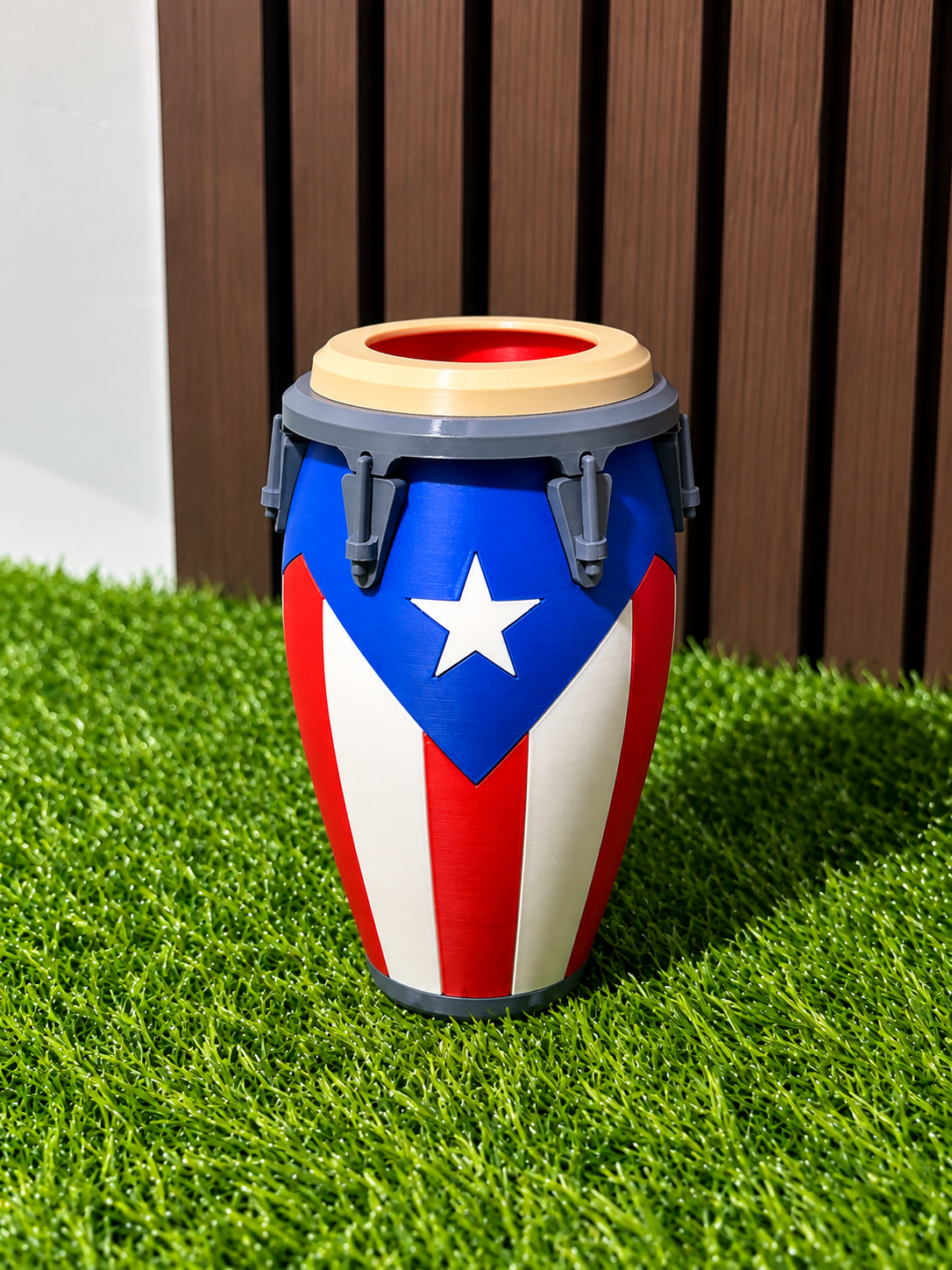 Conga Puerto Rico 3D – Porta Bebidas con Abridor 🇵🇷